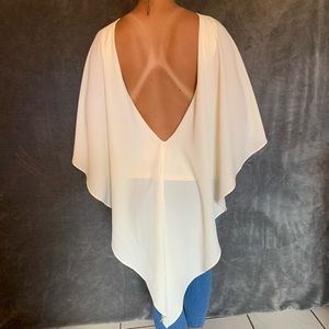 NWT H&M cape shirt